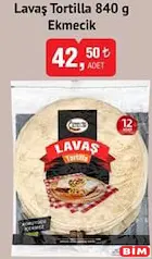 EKMECİK LAVAŞ TORTİLLA 840 G EKMECİK LAVAŞ TORTİLLA 840 G